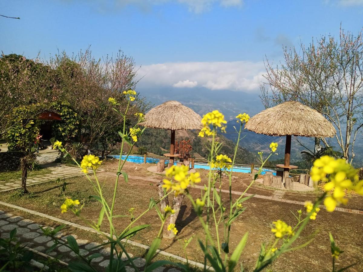Hoàng Su Phì Bungalow Exterior foto