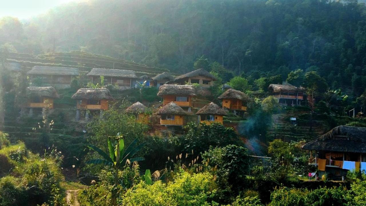 Hoàng Su Phì Bungalow Exterior foto