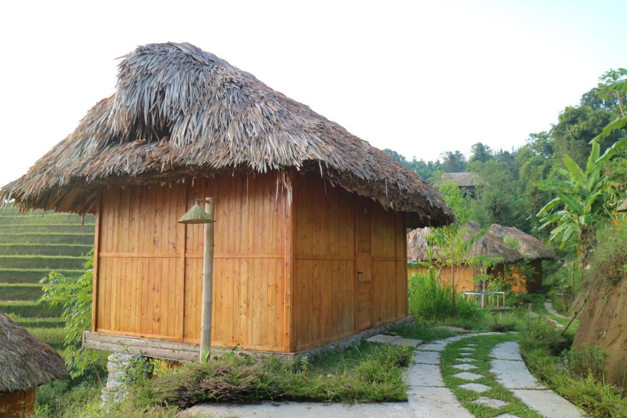 Hoàng Su Phì Bungalow Exterior foto