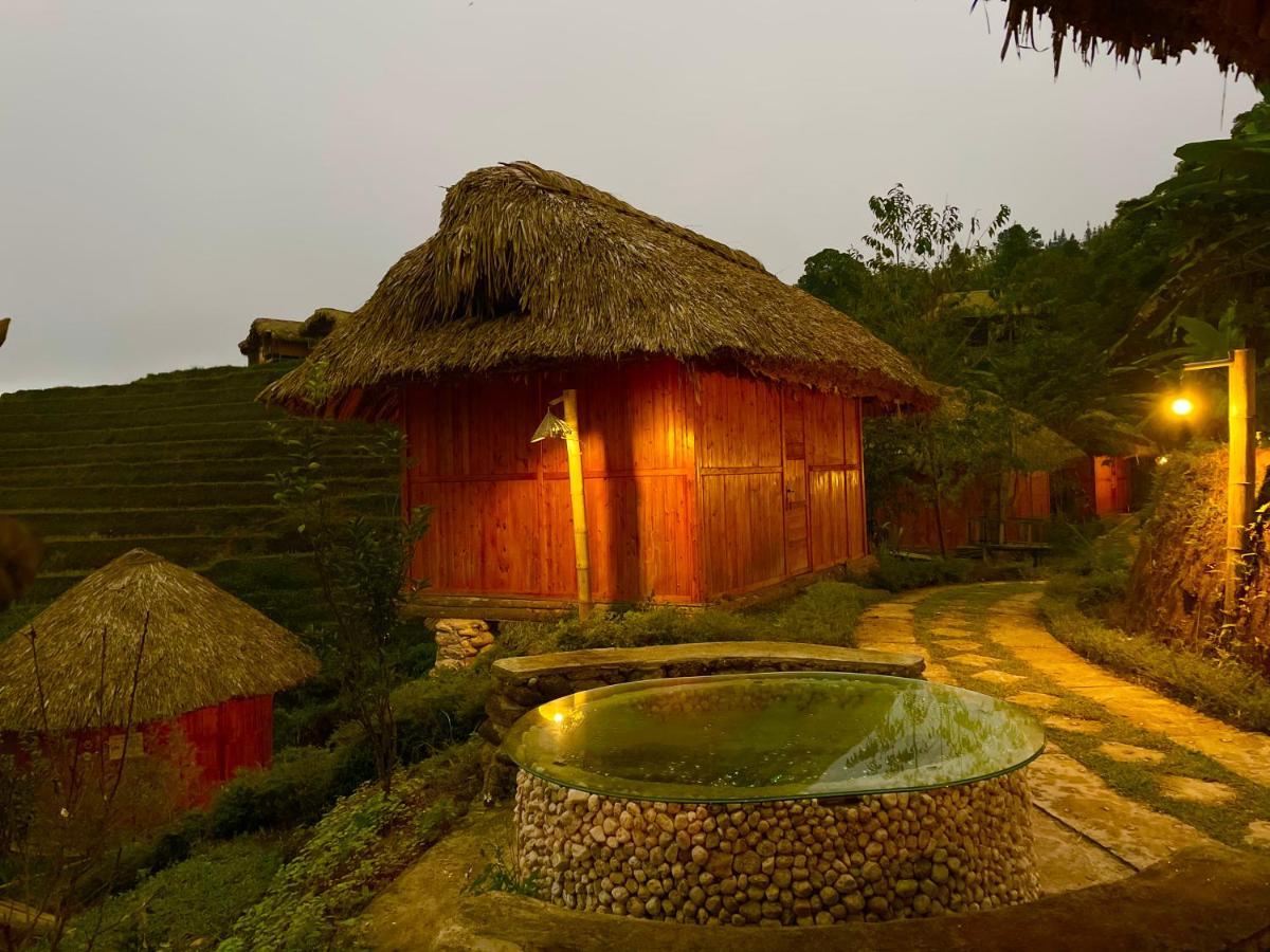 Hoàng Su Phì Bungalow Exterior foto